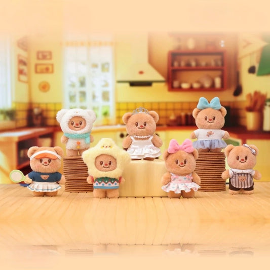 Butterbear Versatile Wardrobe Series Blind Box (Plush Pendant)